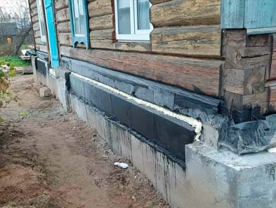 Ремонт фундамента
